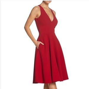 NWOT Dress the Population Catalina Fit Flare Dress